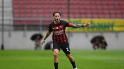 Derby Milan-Inter 3-2, Calabria sui Social: “Grinta e carattere”