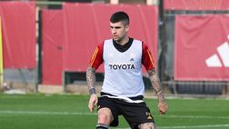 Roma, due giorni alla sfida all’Atalanta. Mancini si allena in gruppo