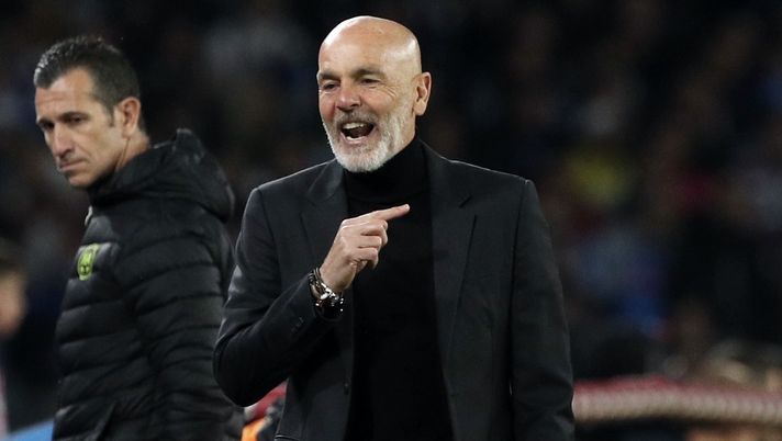 Stefano Pioli AC Milan Napoli-Milan 0-4 Serie A 2022-2023