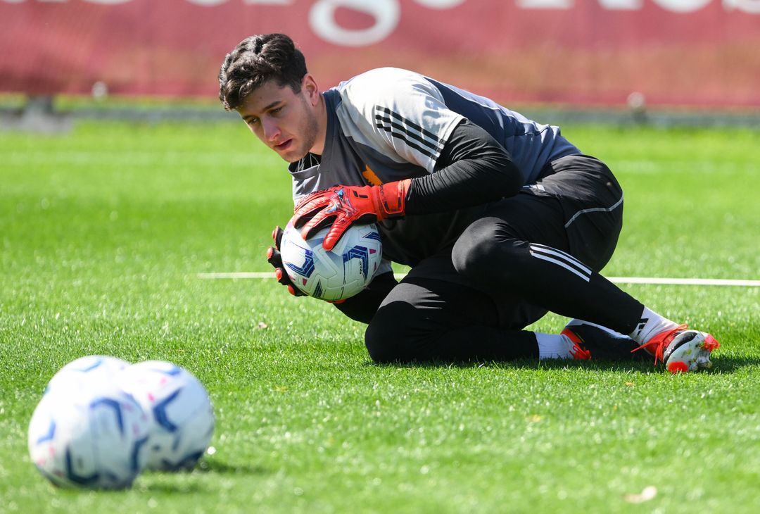 Trigoria, l’allenamento senza i nazionali: Abraham ancora in gruppo – FOTOGALLERY - immagine 11