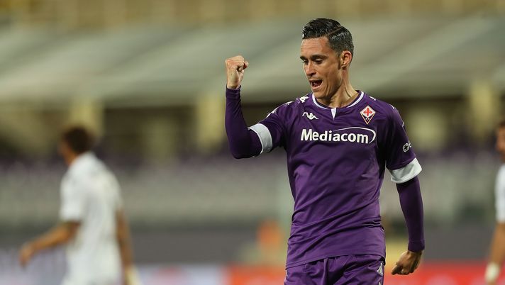 José Maria Callejon, attaccante esterno della ACF Fiorentina (Getty Images) 
