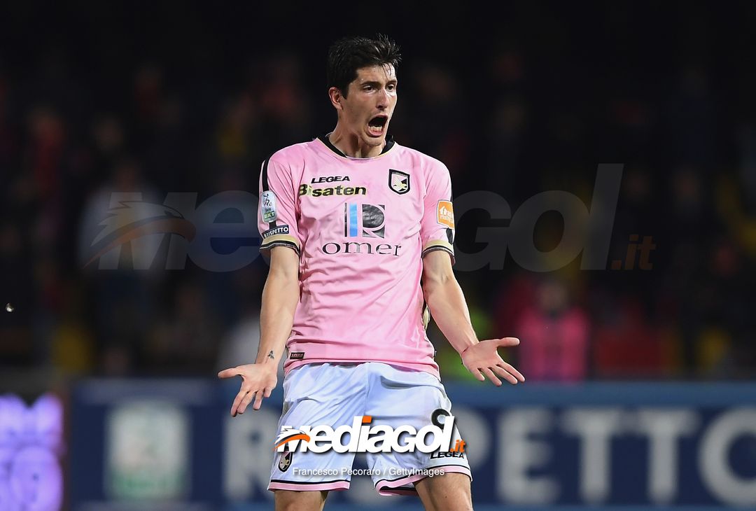  during the Serie B match between Benevento and Carpi FC at Stadio Ciro Vigorito on April 14, 2019 in Benevento, Italy. 