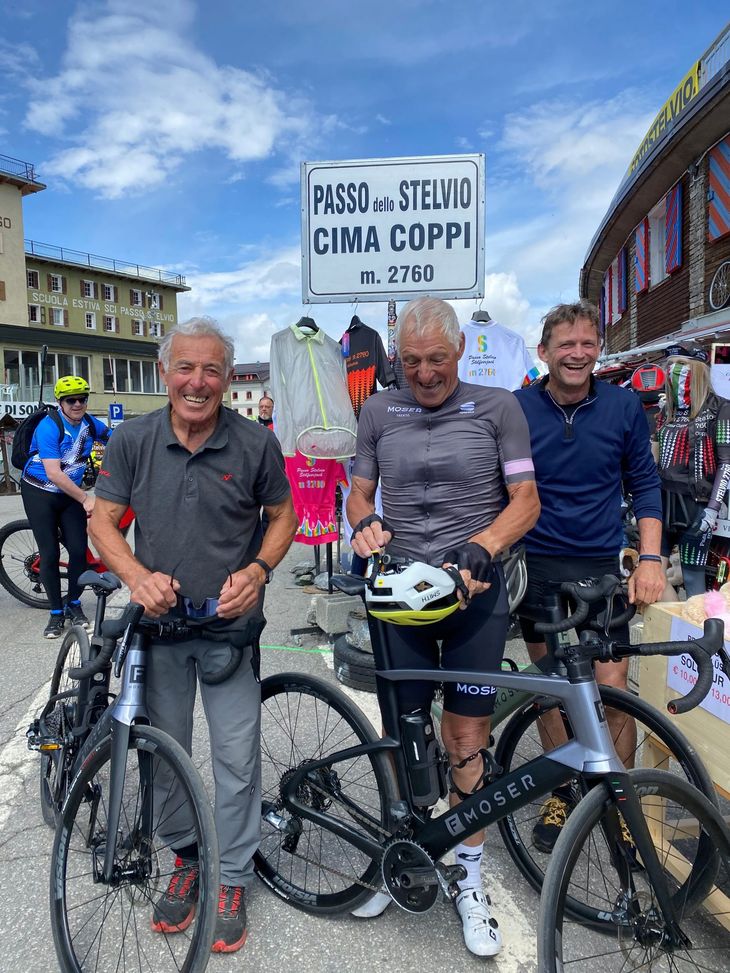 DDD Story – Gustav Thöni e Francesco Moser, la salita in bici sullo Stelvio- immagine 2
