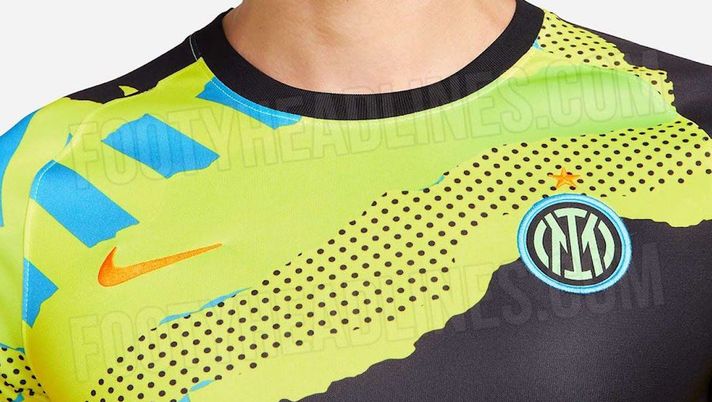 Inter, ecco la nuova maglia pre gara per le partite di Champions League 