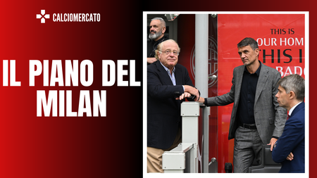 Paolo Maldini, Frederic Massara e Paolo Scaroni (getty images)