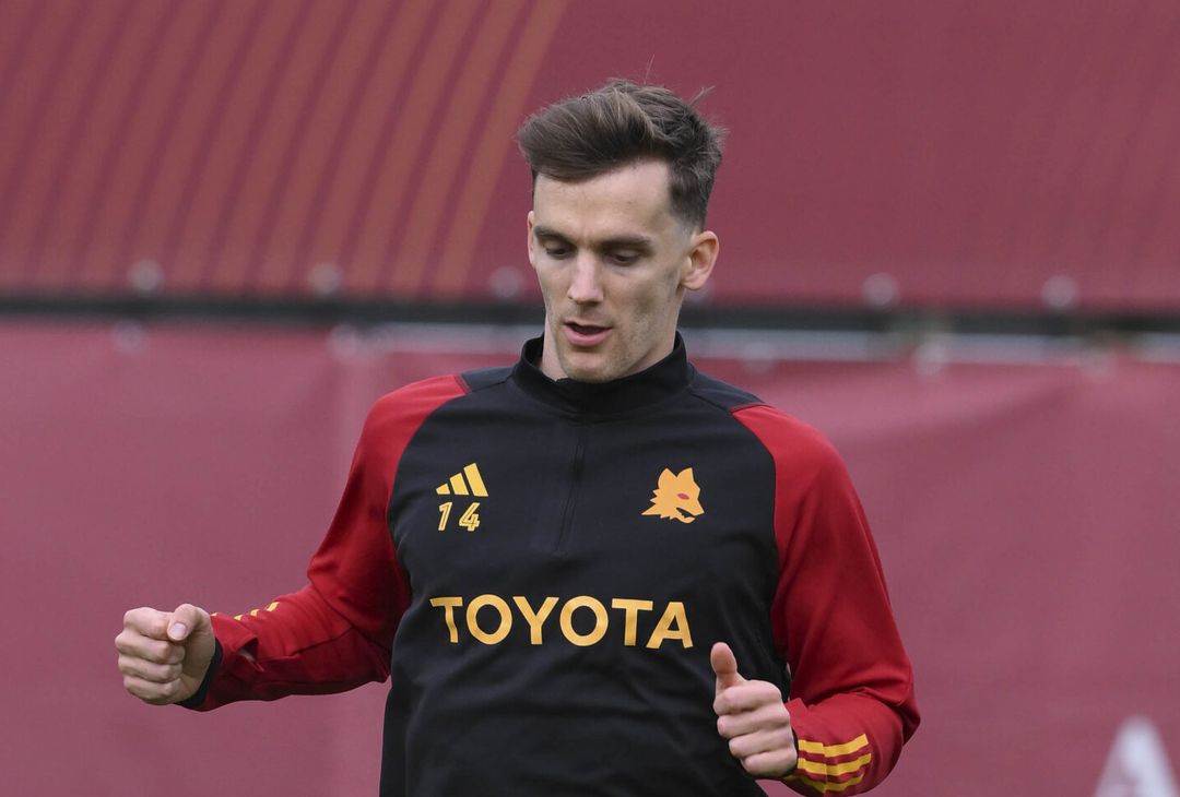 Roma, la rifinitura a Trigoria in vista dell’Inter – FOTOGALLERY - immagine 37