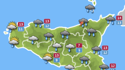 Meteo, Palermo: cielo coperto e piogge deboli: le previsioni di venerdì 7 gennaio