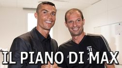 Juve, ecco il piano di Allegri per Cristiano Ronaldo