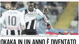 Il Gazzettino: Okaka è diventato il trascinatore dei bianconeri