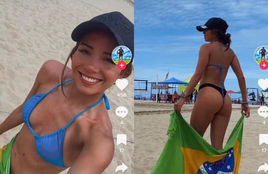 Tiktoker colombiana infiamma i social con il calcio: “Messi il mio preferito, Vidal è un…” - immagine 1