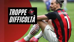 Milan, senza Ibra è dura: attacco abulico e poche vittorie | VIDEO