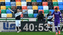 Udinese-Fiorentina 1-0, gli episodi salienti del match