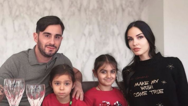 La foto dello scorso Natale dal profilo Instagram di Michela Quattrociocche La foto dello scorso Natale dal profilo Instagram di Michela Quattrociocche