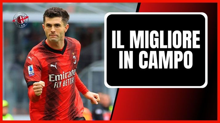 Christian Pulisic AC Milan MVP Milan-Empoli 1-0 Serie A 2023-2024
