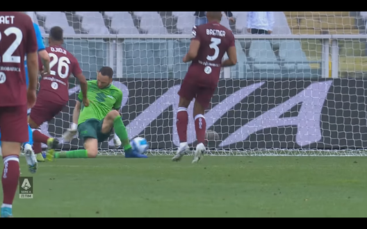 Immagine 7 Torino-Napoli 0-1, l’analisi del gol: Pobega perde palla, Djidji inganna Berisha- immagine 8