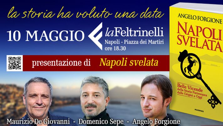 “Napoli svelata”, la presentazione del nuovo libro di Angelo Forgione: l’appuntamento - immagine 1
