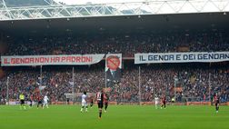 Genoa, la contestazione dei tifosi: “Preziosi vattene”
