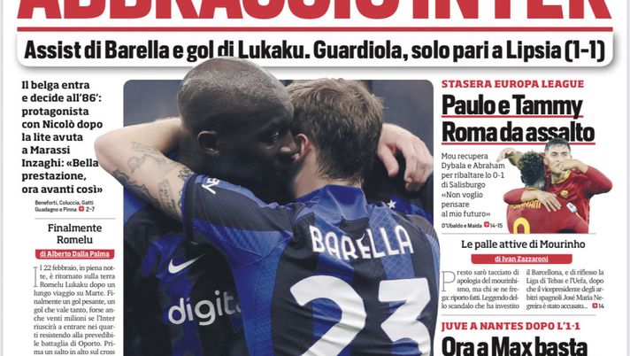 Inter porto corriere dello sport