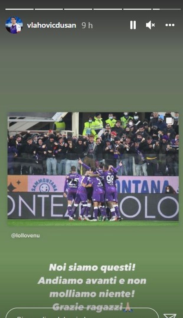 Vlahovic fa l’Ibra: la FOTO con un messaggio chiaro a tutti gli avversari- immagine 3