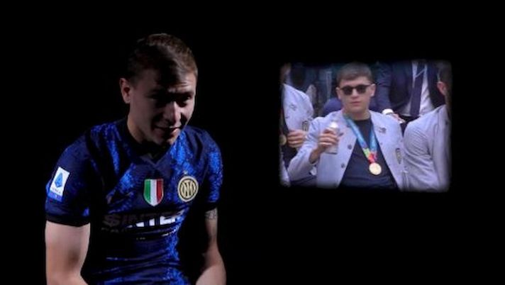 Barella: “Con gli occhiali da Matterella? Avevo dormito tre ore. Ed era acqua” - immagine 1