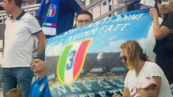 Venezuela-Italia, avvistata una bandiera del Napoli sugli spalti del DRV PNK Stadium