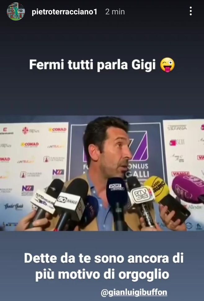 Buffon lo elogia e Terracciano apprezza: “Fermi tutti, parla Gigi”- immagine 2