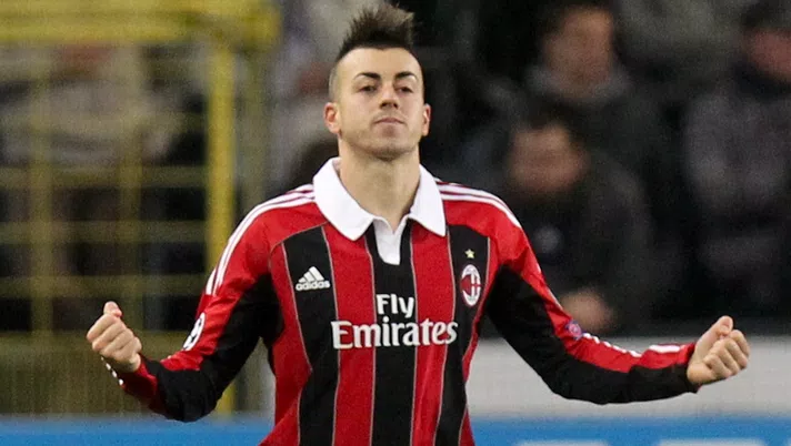 21 novembre 2012: Stephan El Shaarawy in gol in Champions League durante Anderlecht-Milan 1-3 (credits: GETTY Images)