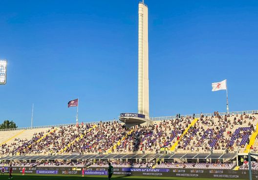 GERMOGLI PH: 7 AGOSTO 2021 FIRENZE STADIO ARTEMIO FRANCHI PARTITA AMICHEVOLE FIORENTINA VS ESPANYOL NELLA FOTO PUBBLICO TIFOSI 