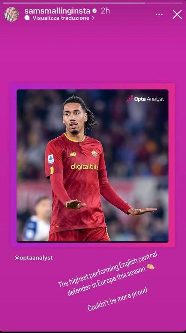 Smalling scartato da Soutghate, la moglie di Chris: “Sono orgogliosa di te”- immagine 2