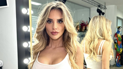 Michela Persico da perdere la testa: forme da capogiro per lady Rugani