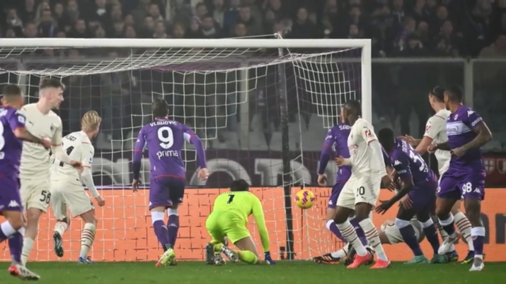 L'errore di Ciprian Tatarusanu in Fiorentina-Milan