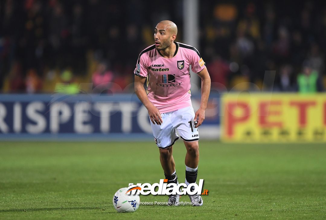  during the Serie B match between Benevento and Carpi FC at Stadio Ciro Vigorito on April 14, 2019 in Benevento, Italy. 