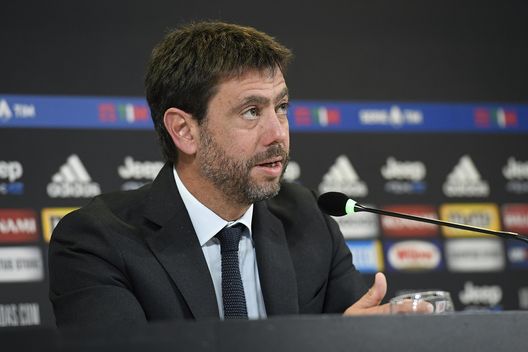 (Photo by Filippo Alfero - Juventus FC/Juventus FC via Getty Images) Superlega, spallata ad Agnelli: il Governo si schiera in difesa della Uefa- immagine 2