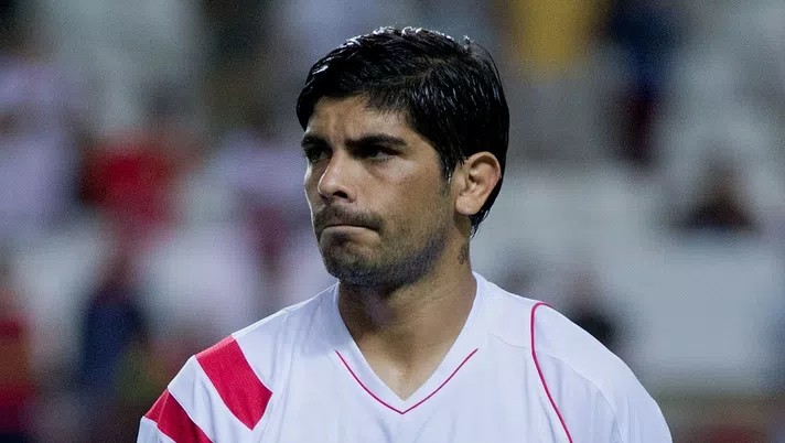 Ever Banega, centrocampista dell'Inter, qui con la maglia del Siviglia (credits: GETTY Images)