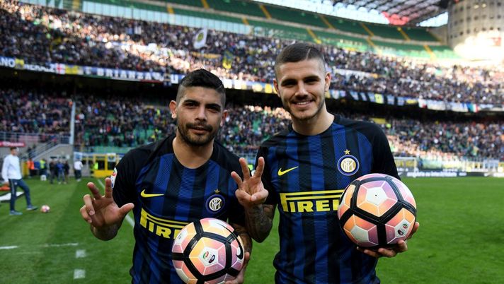 VIDEO / 2016/17: triplette di Icardi e Banega, l’Inter demolisce l’Atalanta 7-1 - immagine 1