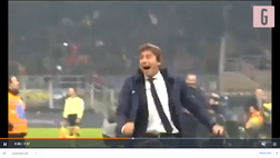 VIDEO Inter, la pazza gioia di Conte: le esultanze scatenate del tecnico nerazzuro, gol al suo Lecce e bacio ad Hakimi