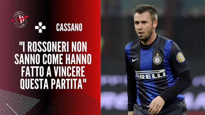 Intervista derby Inter-Milan Cassano