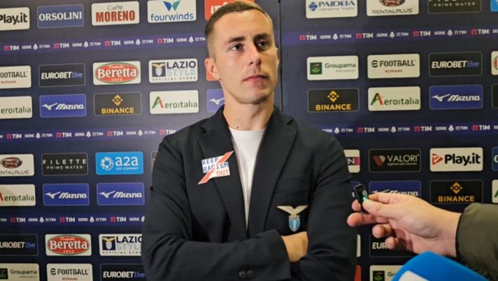 Lazio-Juve, Marusic in Mixed: “Felice per il gol. Il calcio di Tudor? Penso che…” - immagine 1