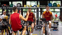 Trigoria: allenamento mattutino in vista della Cremonese – FOTO GALLERY