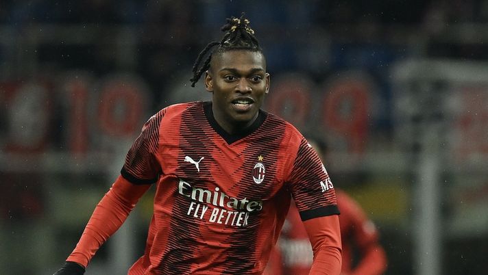 Rafael Leao AC Milan Milan-Atalanta 1-1 Serie A 2023-2024