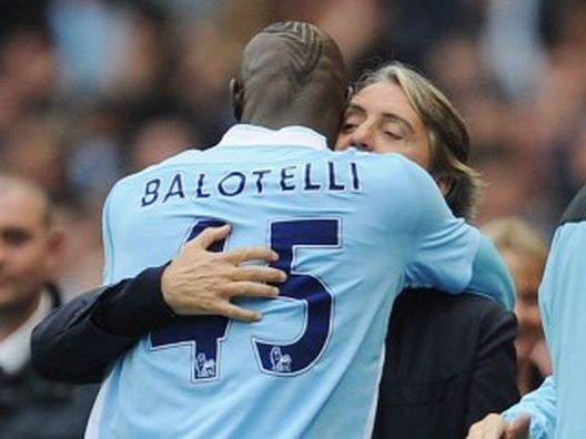 Balotelli e Mancini (Fonte foto: calcioweb.eu) Balotelli e Mancini (Fonte foto: calcioweb.eu)