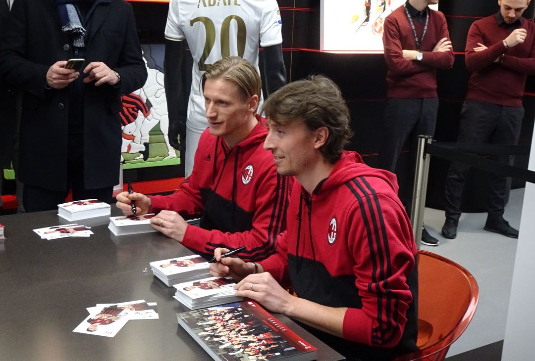 Riccardo Montolivo e Ignazio Abate (Pianetamilan.it)