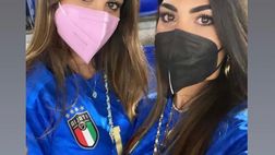 Euro 2020, che gioia per le wags in tribuna: la dedica di Jessica a Immobile