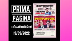 Prima pagina Gazzetta dello Sport: “Allegri e Inzaghi sotto accusa”