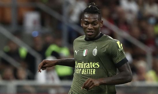 Rafael Leao (attaccante AC Milan), qui durante Milan-Bologna 2-0 (Serie A 2022-2023) | News (Getty Images) Rafael Leao AC Milan Milan-Bologna 2-0 Serie A 2022-2023