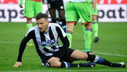 Casa Udinese: infortunio alla caviglia per Thereau
