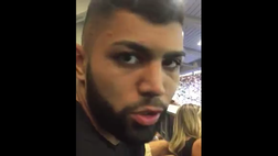 VIDEO / Gabigol in tribuna a S.Siro: “Forza Inter, stupendo…”