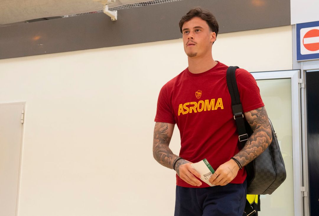 Le immagini del viaggio della Roma verso Torino – FOTO GALLERY - immagine 9