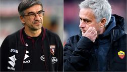 Mourinho imbattuto contro il Torino. E Juric a Roma ha vinto solo… a tavolino
