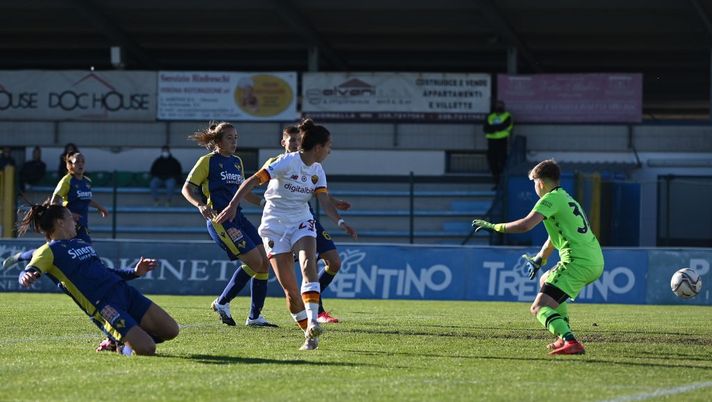 Femminile, Verona-Roma 1-5. Doppietta di Lazaro nella cinquina giallorossa - immagine 1